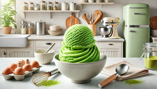 helado de matcha