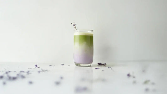 Lavender Matcha Latte