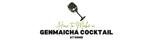 cómo hacer un Genmaicha cóctel