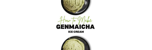 cómo hacer Genmaicha helado