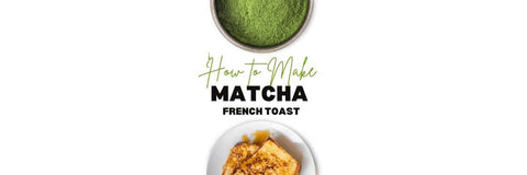 tostada francesa de matcha