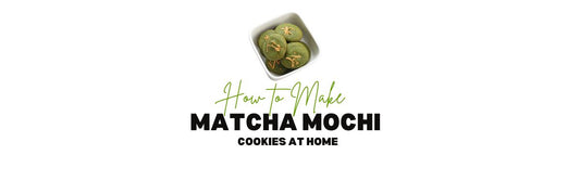 galletas de mochi de matcha