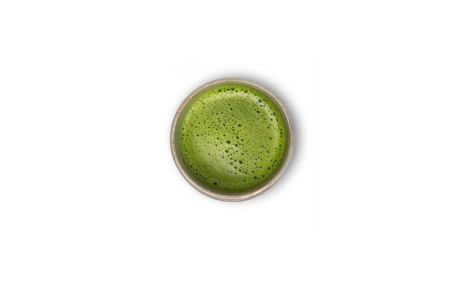 matcha ceremonial en un chawan