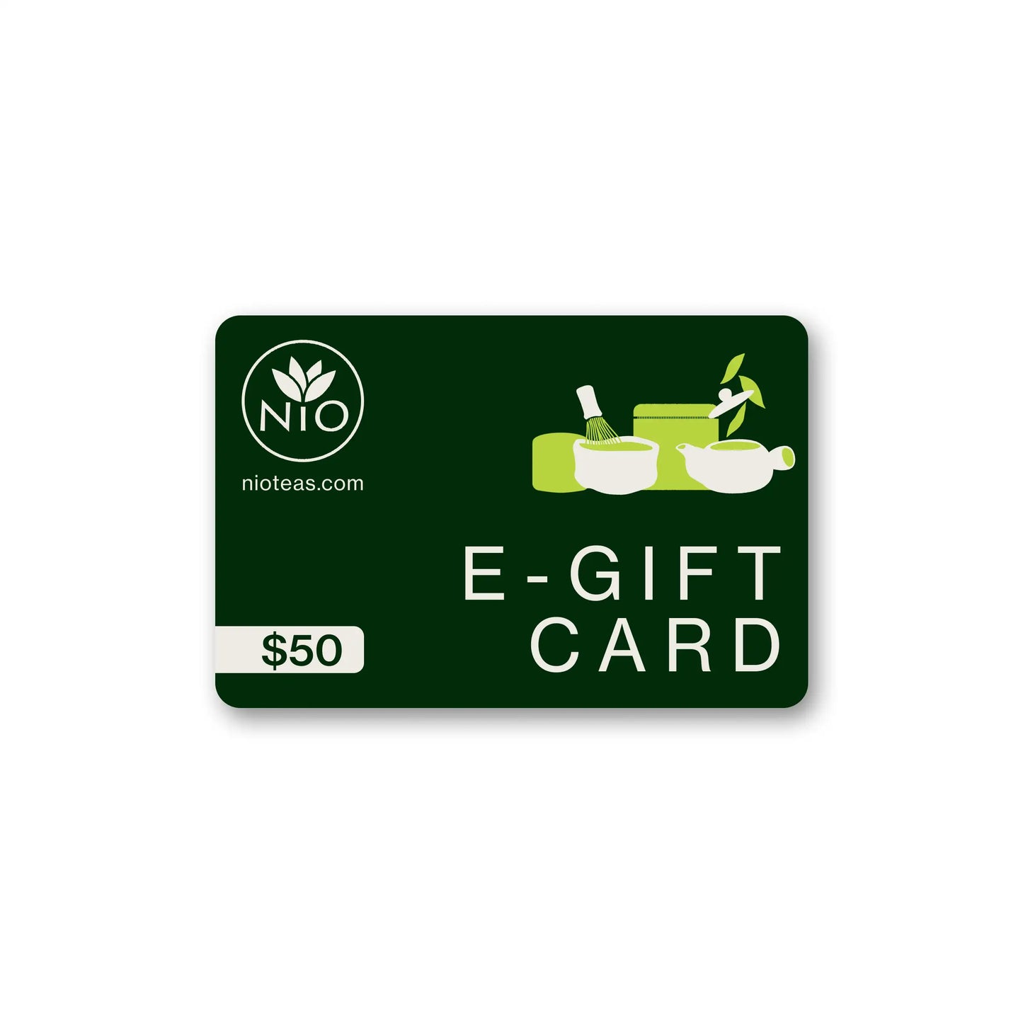 Nio Teas Tarjeta De Regalo