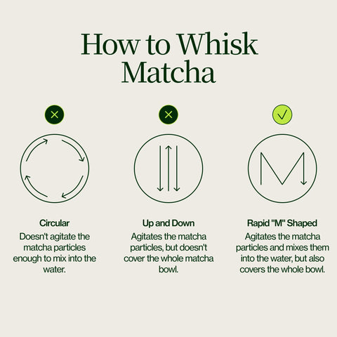 Batidor de bambú Matcha