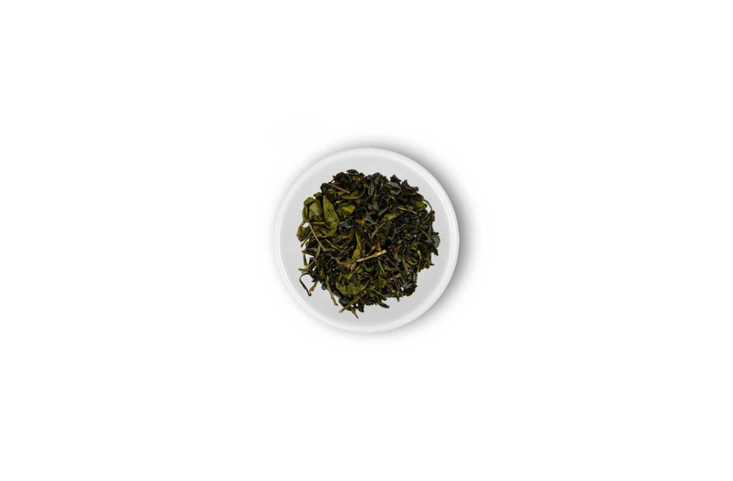 hojas de té oolong japonés