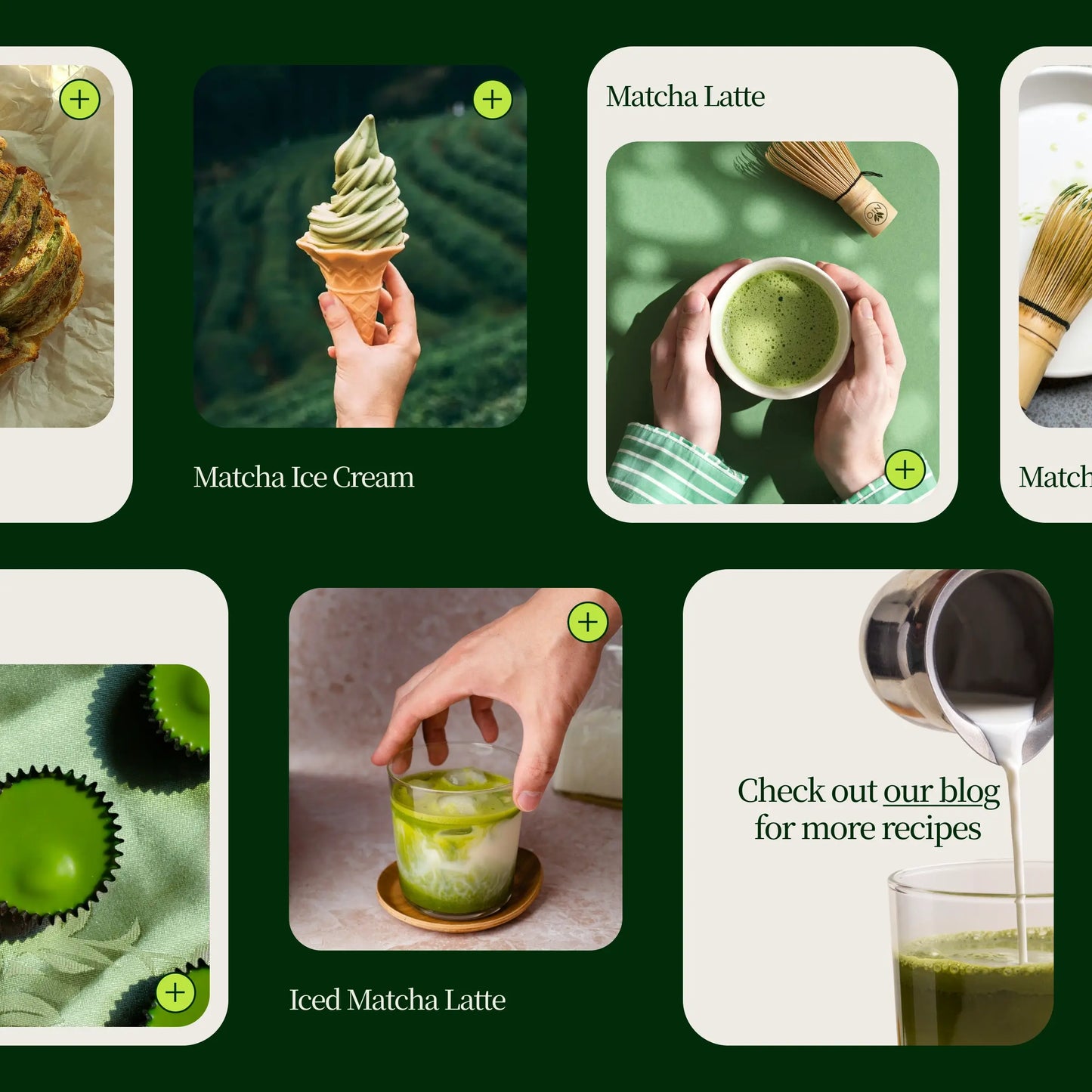 Polvo De Matcha Latte Premium