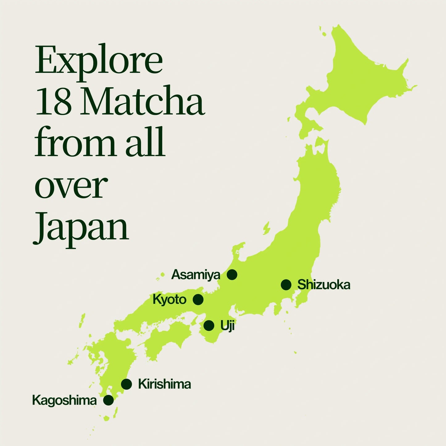 Paquete de 18 muestras de matcha
