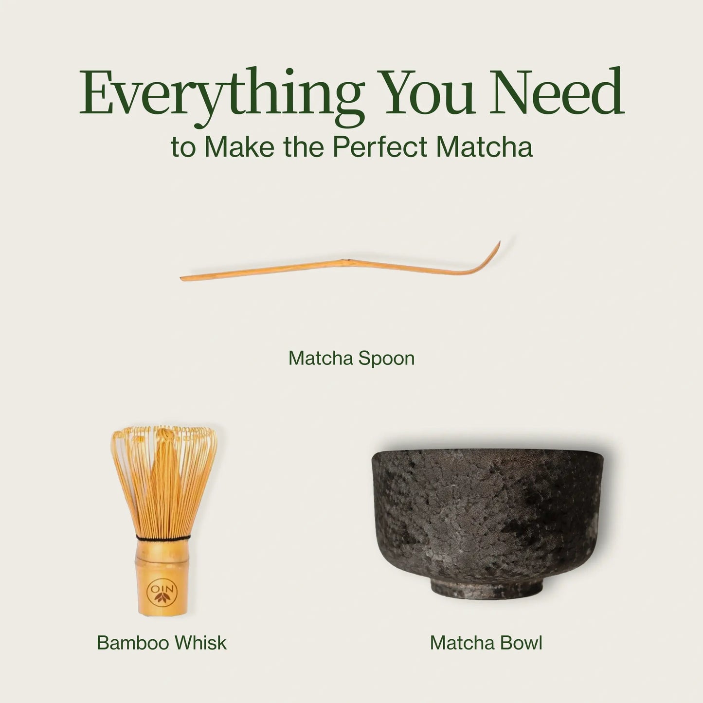 Calendario de Adviento de Matcha 2025 con batidor, Chawan y Chashaku