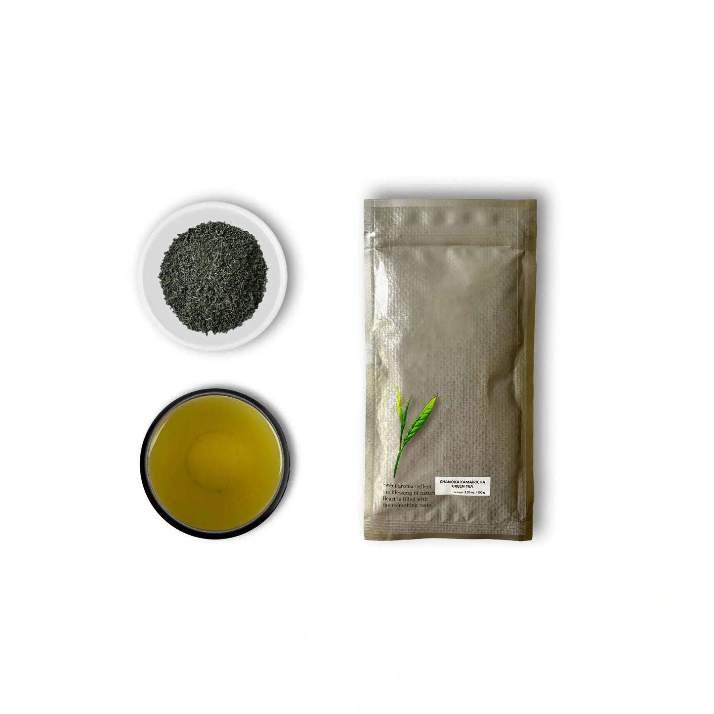 Chanoka Kamairicha Té Verde De Hojas Sueltas