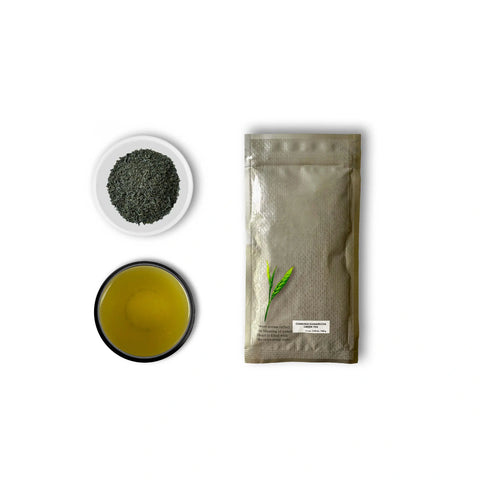 Chanoka Kamairicha Té verde a granel