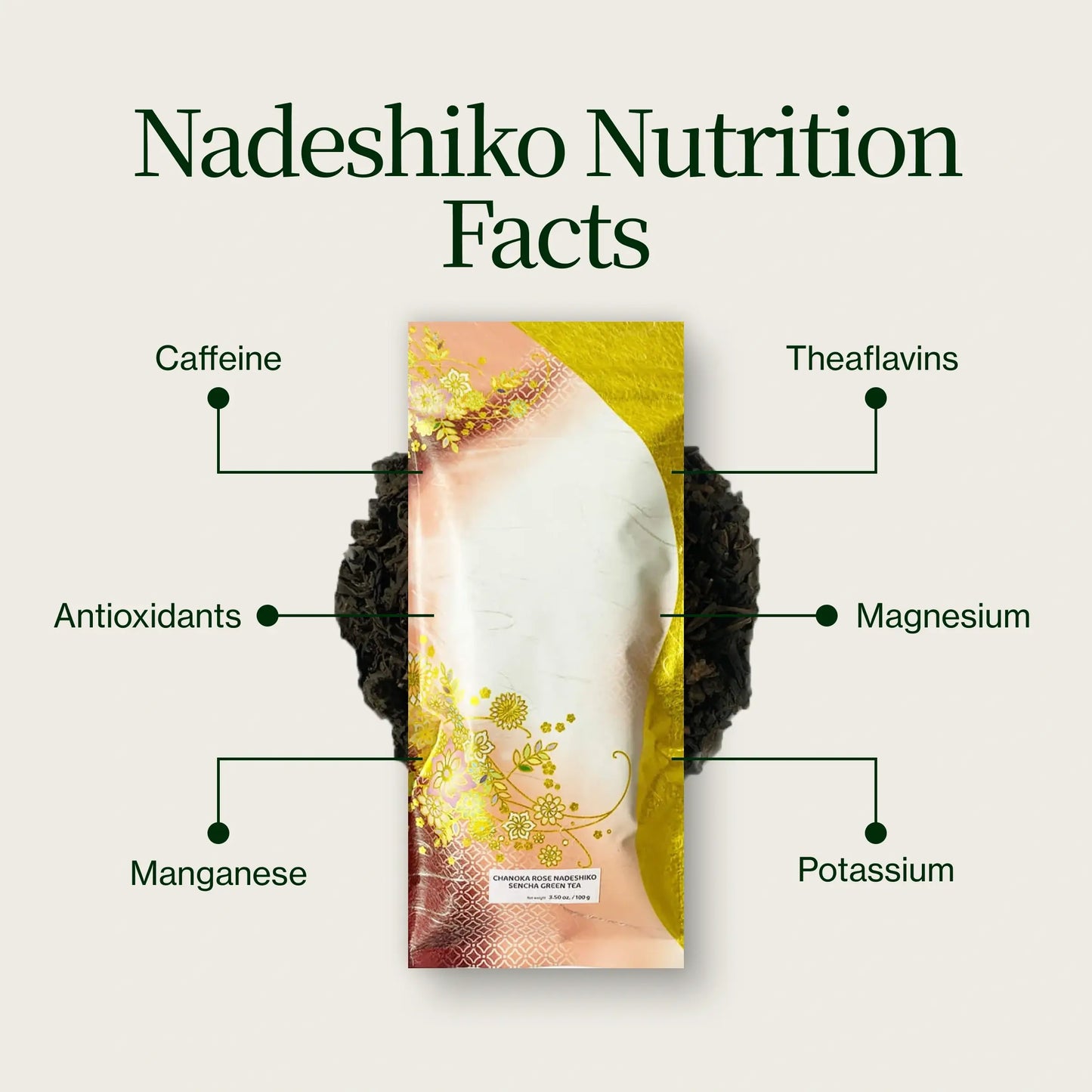 Té Japonés Fermentado De Rosa Nadeshiko