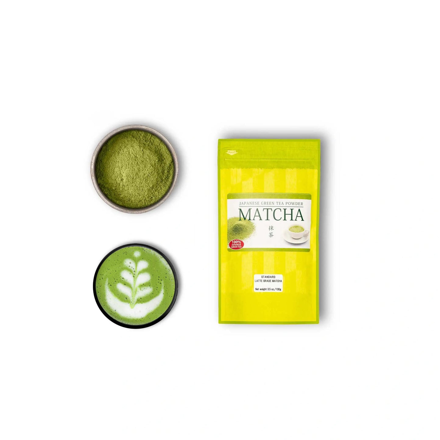 Polvo De Matcha Latte Premium