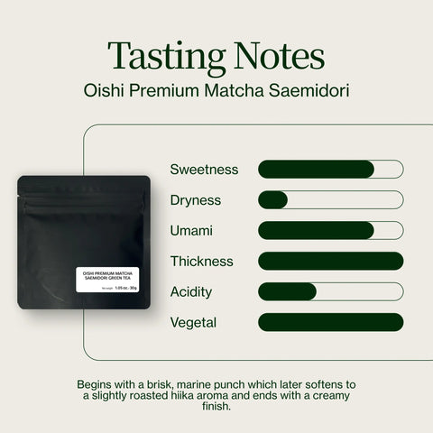 Oishi Matcha premium Saemidori
