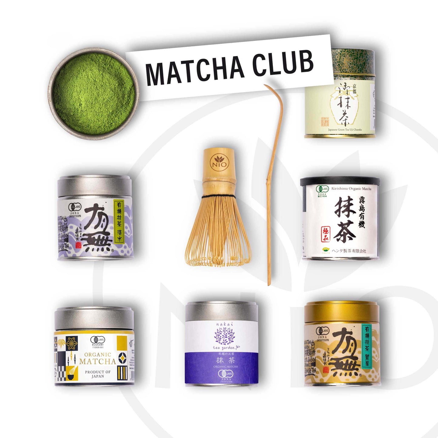 Club de Matcha mensual con batidor de matcha y chashaku gratis