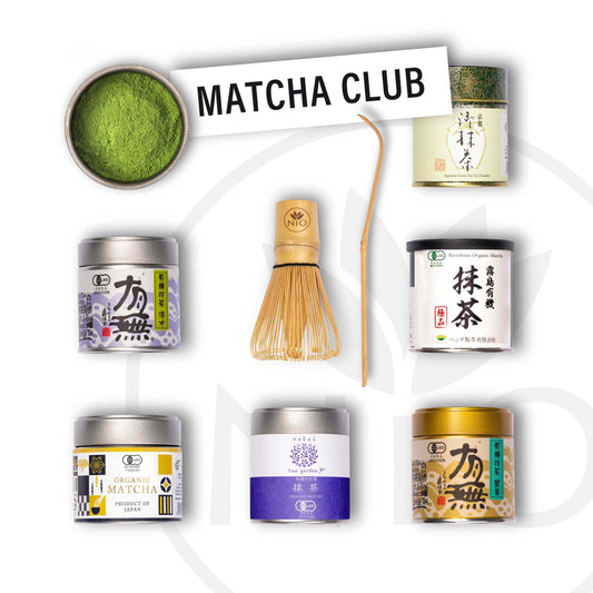 Club de Matcha mensual con batidor de matcha y chashaku gratis