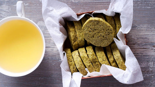 matcha biscuits