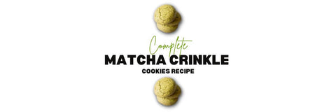 Galletas Arrugadas De Matcha