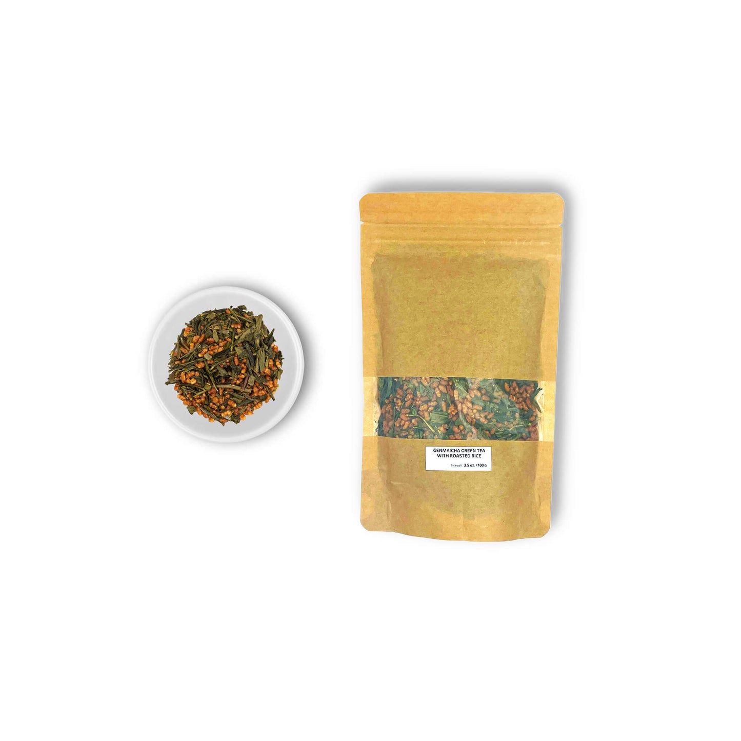 Genmaicha Green Tea with Roasted Rice