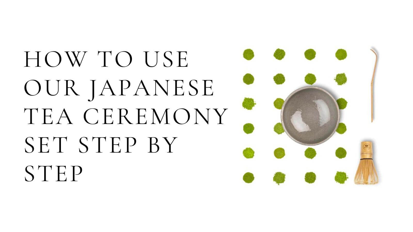 Cargar video: How to use our japanese tea ceremony set step by step