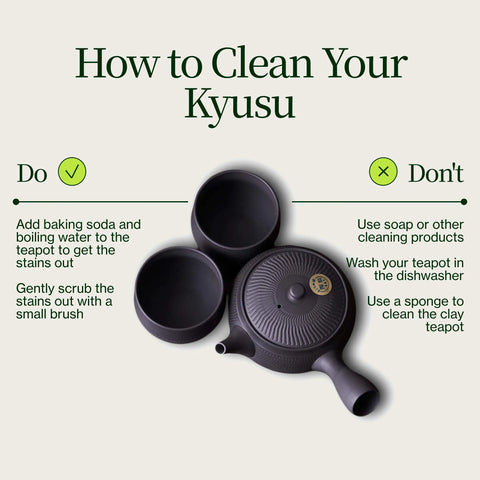 Juego de tetera Tosen Tetera kyusu