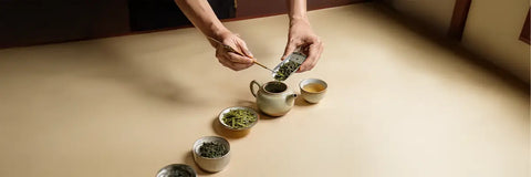 té de hojas sueltas