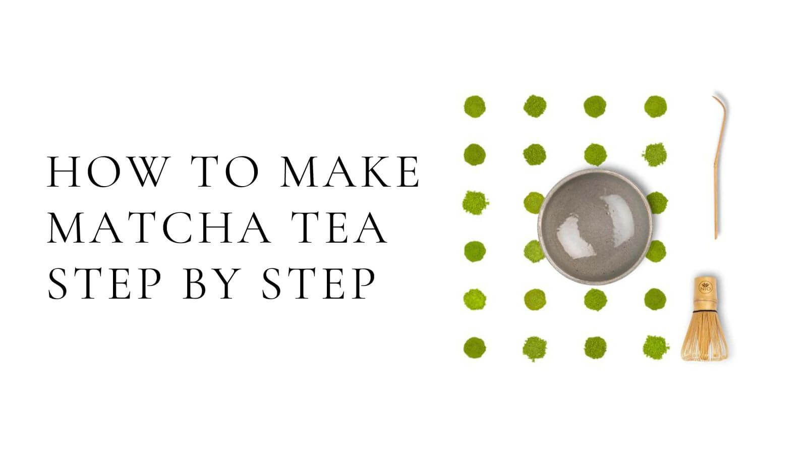 Cargar video: how to make matcha powder step by step