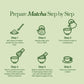 matcha advent calendar how to use the whisk chawan chashaku