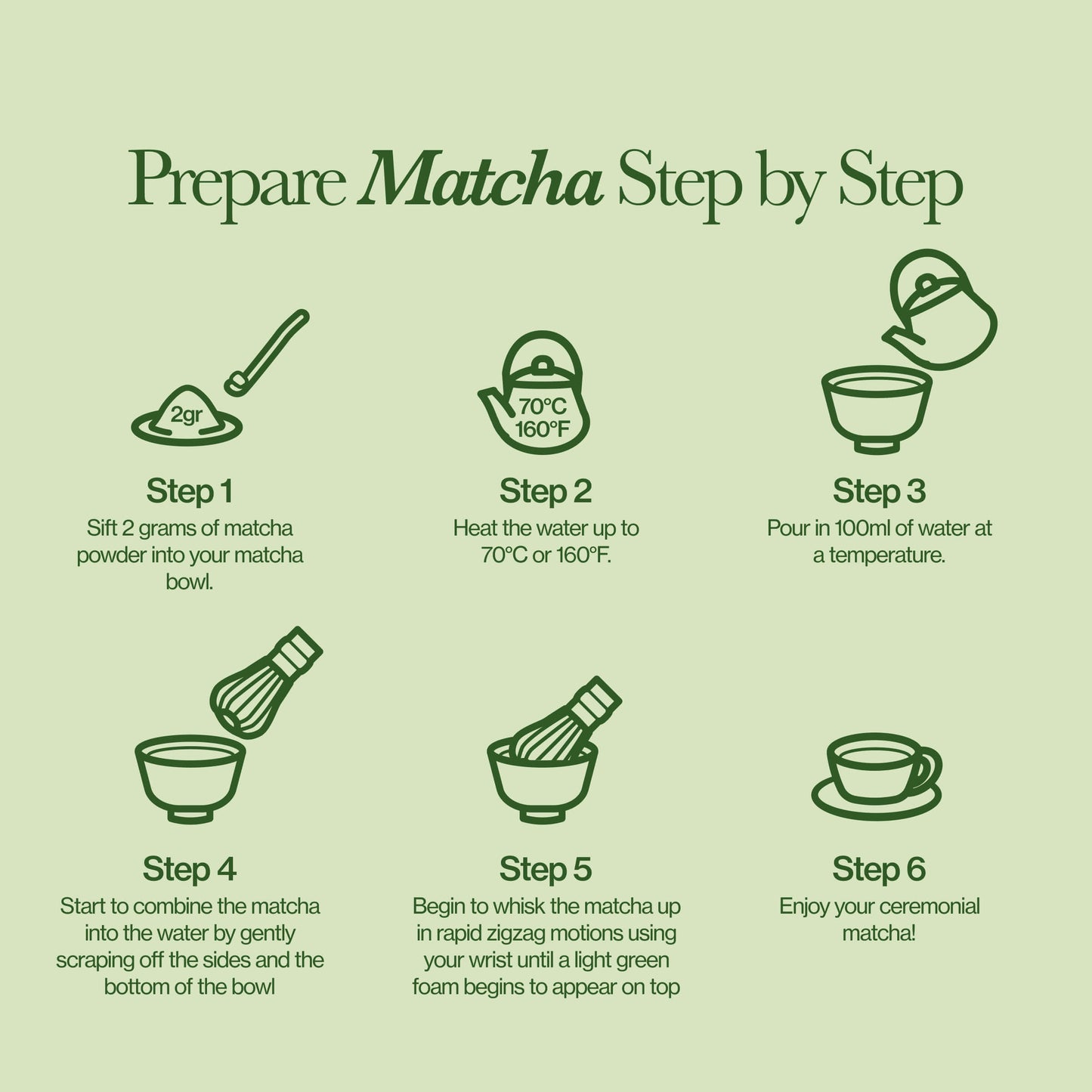 matcha advent calendar how to use the whisk chawan chashaku