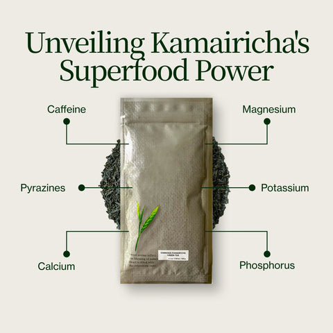 Chanoka Kamairicha Té verde a granel