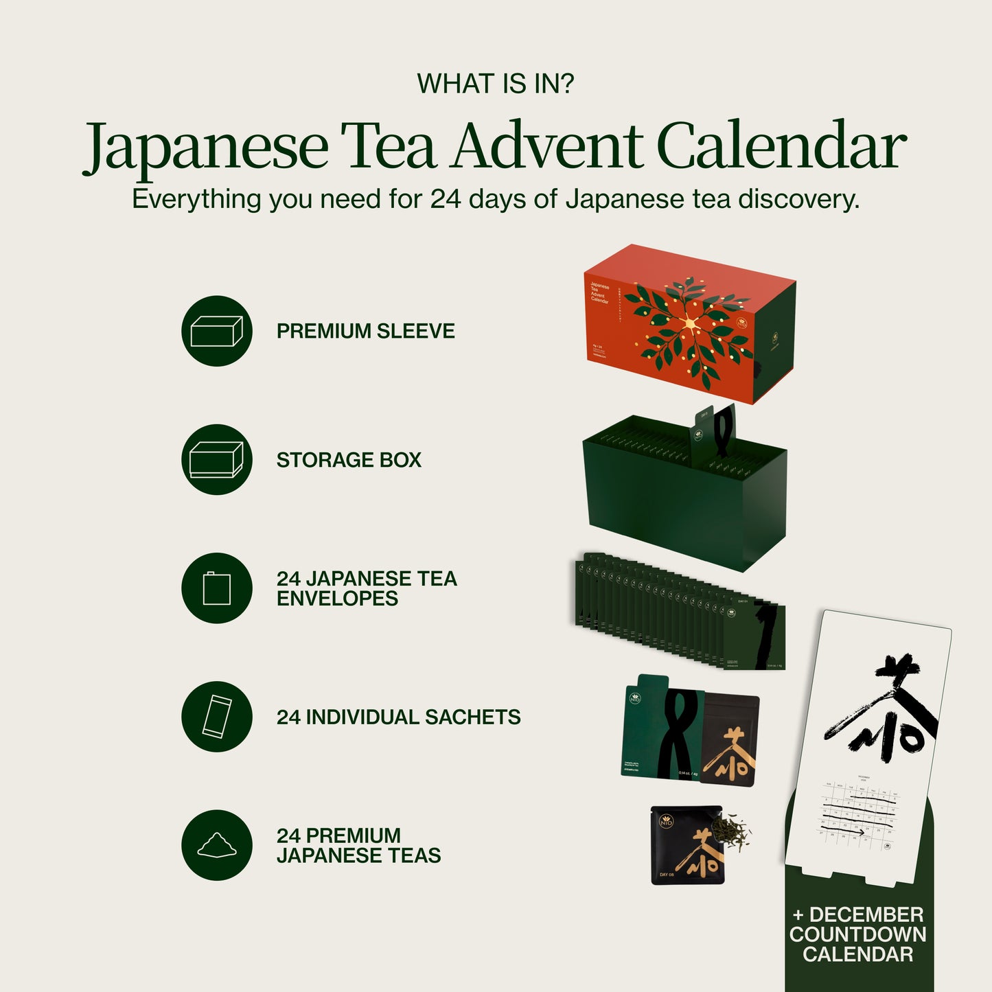 Calendario de Adviento de Té 2026