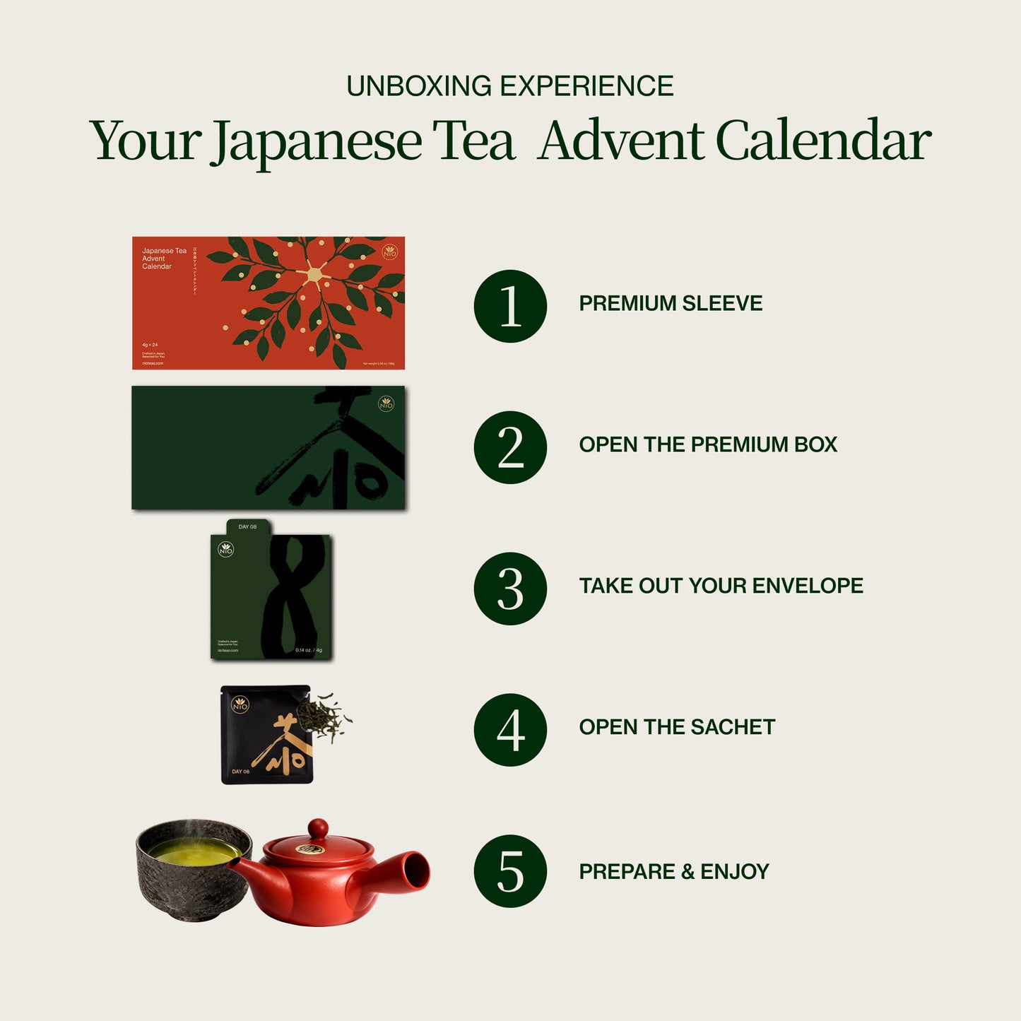 Calendario de Adviento de Té 2026