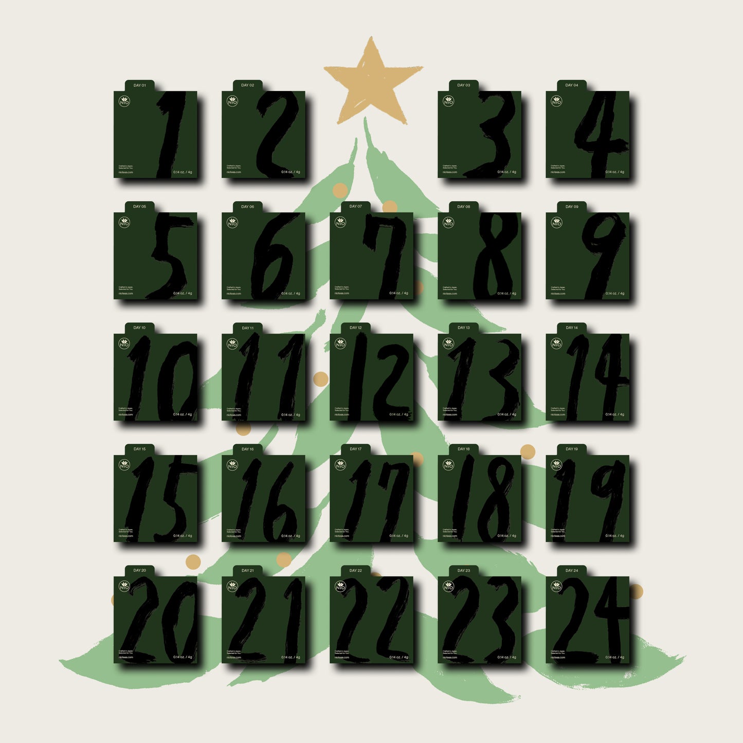 Calendario de Adviento Matcha 2026