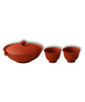 Conjunto Shiboridashi Rojo