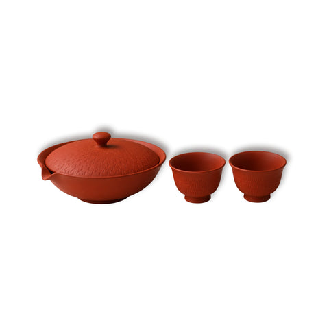 Conjunto Shiboridashi Rojo