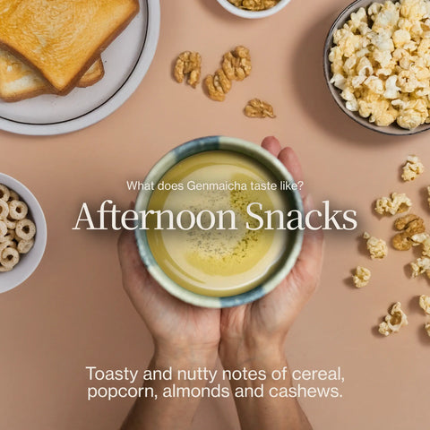 Té verde con palomitas de maíz Genmaicha